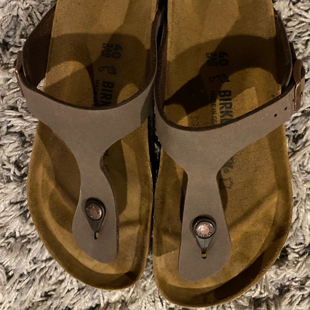 Gizeh mocca Birkenstock’s size 40